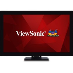 Viewsonic Monitor Touch Screen 27'' Full-HD HDMI DisplayPort VGA Speakers Ergonomic Stand TD2760
