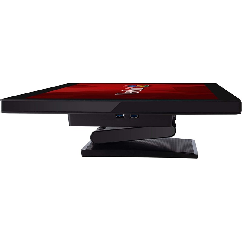 Viewsonic Monitor Touch Screen 27'' Full-HD HDMI DisplayPort VGA Speakers Ergonomic Stand TD2760