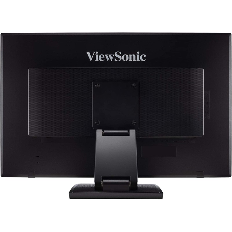 Viewsonic Monitor Touch Screen 27'' Full-HD HDMI DisplayPort VGA Speakers Ergonomic Stand TD2760