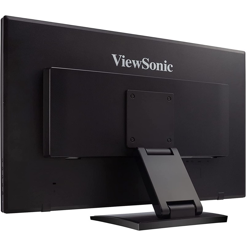 Viewsonic Monitor Touch Screen 27'' Full-HD HDMI DisplayPort VGA Speakers Ergonomic Stand TD2760