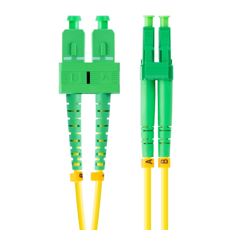 Lanberg Fiber Optic Patch Cord - SM SC APC-LC APC Duplex LSZH 2.0m — Buy in Cyprus with Fast Delivery