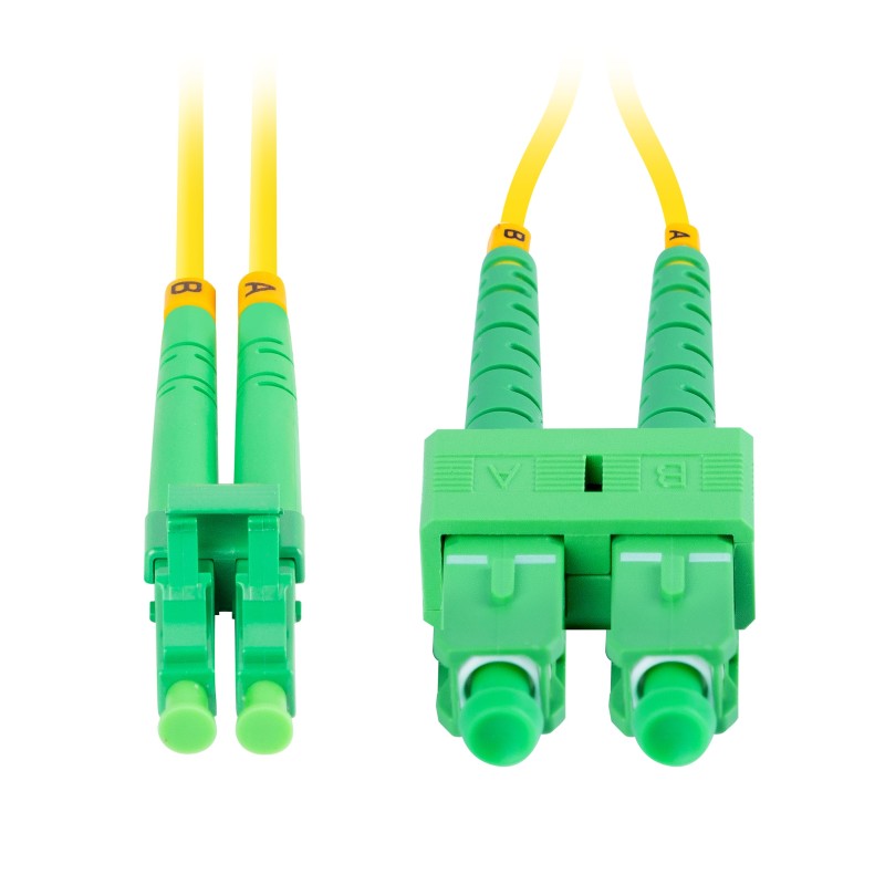 Lanberg Fiber Optic Patch Cord - SM SC APC-LC APC Duplex LSZH 2.0m — Buy in Cyprus with Fast Delivery