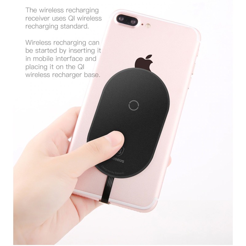 Baseus iPhone Wireless Charging Receiver - WXTE-A01 - iPhone Wireless Charging Receiver — Buy in Cyprus with Fast Delivery