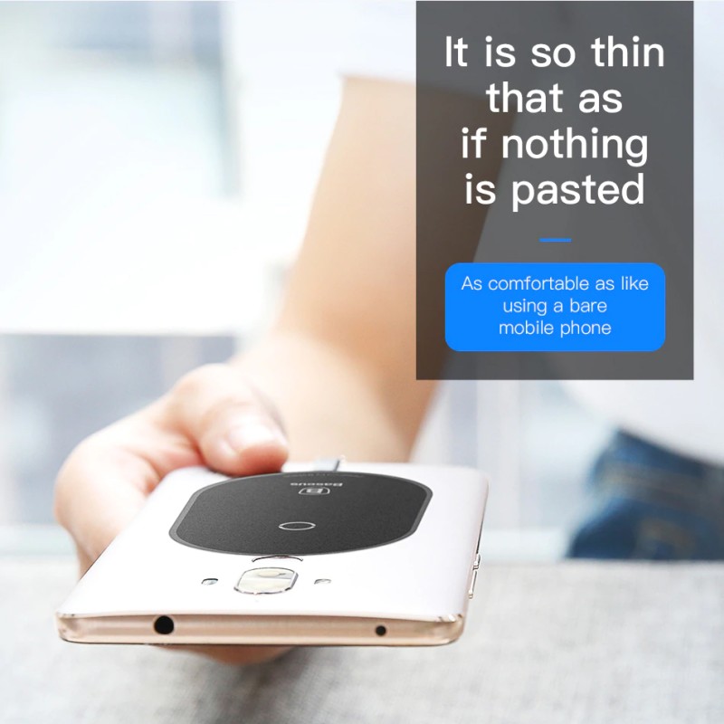 Baseus iPhone Wireless Charging Receiver - WXTE-A01 - iPhone Wireless Charging Receiver — Buy in Cyprus with Fast Delivery