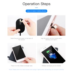 Baseus iPhone Wireless Charging Receiver - WXTE-A01 - iPhone Wireless Charging Receiver — Buy in Cyprus with Fast Delivery