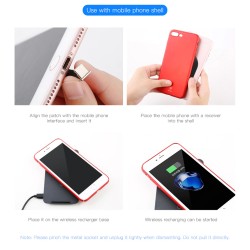 Baseus iPhone Wireless Charging Receiver - WXTE-A01 - iPhone Wireless Charging Receiver — Buy in Cyprus with Fast Delivery