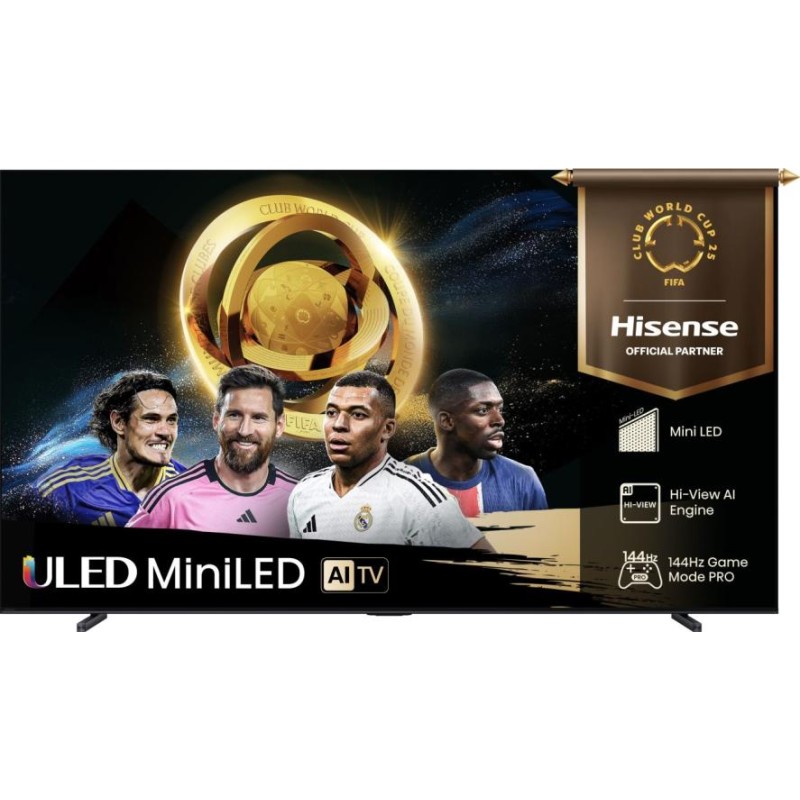 Hisense 85'' 4K Smart QLED MINI LED 144hz TV - 85U7Q - 85'' 4K Smart QLED MINI LED 144hz TV — Buy in Cyprus with Fast Delivery