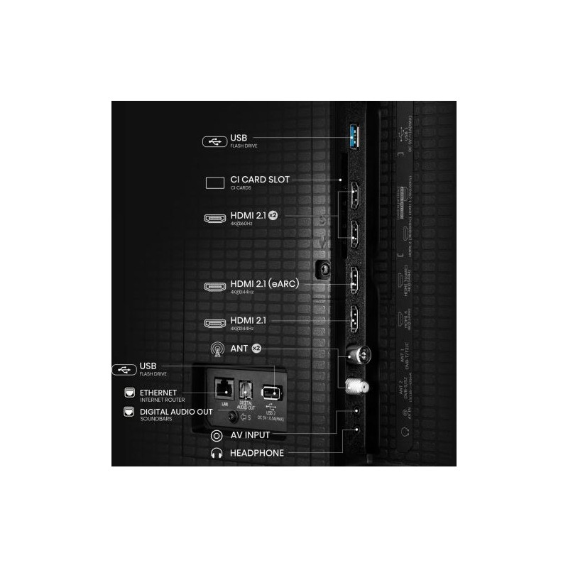 Hisense 85'' 4K Smart QLED MINI LED 144hz TV - 85U7Q - 85'' 4K Smart QLED MINI LED 144hz TV — Buy in Cyprus with Fast Delivery