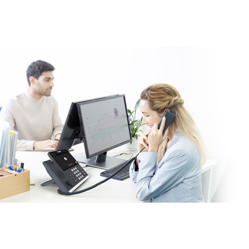 Yealink MS Teams Phone with 7.0'' Touch Screen, USB, Bluetooth, Wi-Fi & Hybrid Mode - MP56 - TEAMS