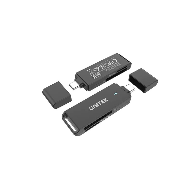 Unitek USB-C 3.0 to Micro SD SD Card Reader - Y-9328 - USB-C 3.0 to Micro SD Card Reader — Buy in Cyprus with Fast Delivery
