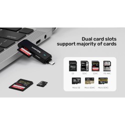 Unitek USB-C 3.0 to Micro SD SD Card Reader - Y-9328 - USB-C 3.0 to Micro SD Card Reader — Buy in Cyprus with Fast Delivery