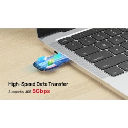 Unitek USB-C 3.0 to Micro SD SD Card Reader - Y-9328 - USB-C 3.0 to Micro SD Card Reader — Buy in Cyprus with Fast Delivery