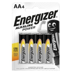 Energizer Alkaline Power AA Batteries - AA Batteries (4pcs) — Buy in Cyprus with Fast Delivery