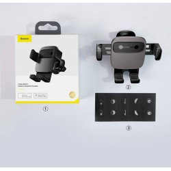 Baseus Car Holder - AirVent CUBE GRAVITY — Buy in Cyprus with Fast Delivery