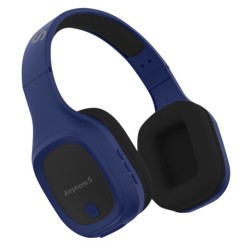 SonicGear Bluetooth Headphones Blue - Airphone 5 - Bluetooth Headphones Blue — Buy in Cyprus with Fast Delivery