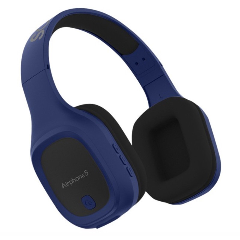 SonicGear Bluetooth Headphones Blue - Airphone 5 - Bluetooth Headphones Blue — Buy in Cyprus with Fast Delivery