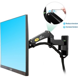 NBMounts TV Monitor Wall Mount - F150v2 - Dual Arms 10x10 — Buy in Cyprus with Fast Delivery