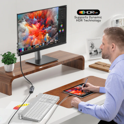 Unitek HDMI Extension - C11091A - 2.1 Male to Female 2.0m 8K60Hz — Buy in Cyprus with Fast Delivery