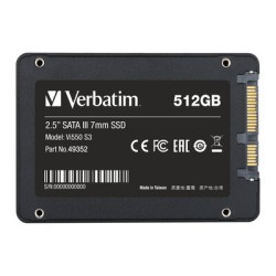 Verbatim SSD Internal - VI550 S3 - 2.5' 512GB — Buy in Cyprus with Fast Delivery