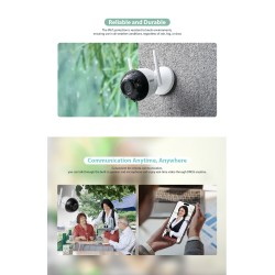 Dahua IP 4.0MP 2.8mm Wifi Bullet Dual Illumination - F4C-PV - IP, 4.0MP, 2.8mm, Wifi, Bullet, Dual Illumination