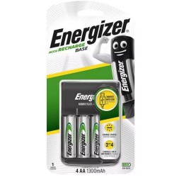 Energizer Charger for AA AAA Rechargeable Batteries - Includes 4x 1300 AA Batteries — Buy in Cyprus with Fast Delivery