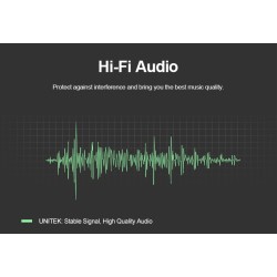 Unitek Audio Cable - Y-C926ABK - 3.5mm to 3.5mm Audio Cable 1.0m — Buy in Cyprus with Fast Delivery