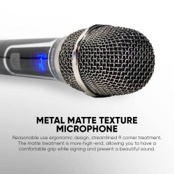 SonicGear Wireless Microphone - WM3000UL - 1xHandset Wireless UHF Microphone with Rechargeable Receiver