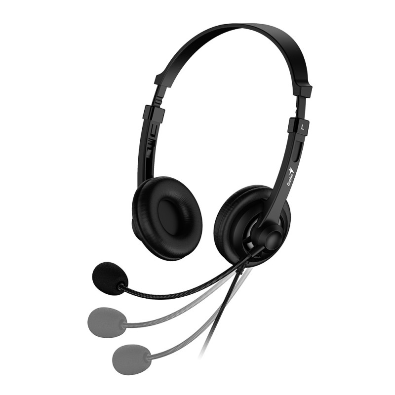 Genius Headset - HS-230U - USB-A InLine Control SoftEar Cups — Buy in Cyprus with Fast Delivery