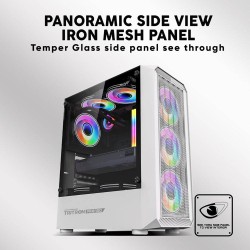 Armaggeddon Gaming Case - TRITRON PRO 100 - ATX 4xARGB Black — Buy in Cyprus with Fast Delivery