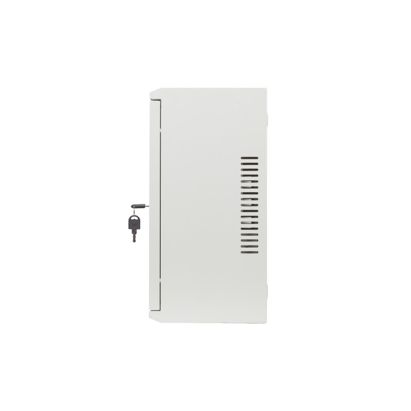 Lanberg 19'' Low Profile Wall Rack - Z32337 - 4U+3U Assembled Grey — Buy in Cyprus with Fast Delivery