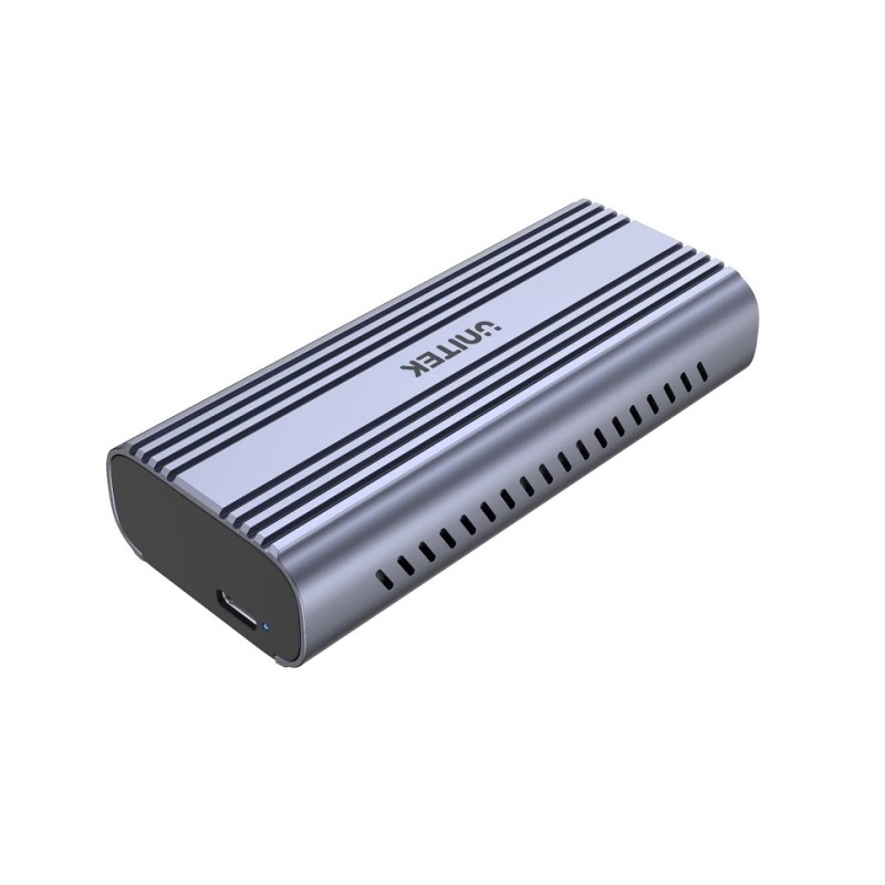 Unitek SolidForce Reefer USB-C 3.2 M.2 NVMe Alum Enclosure - S1225A - USB-C 3.2 M.2 NVMe Alum Enclosure