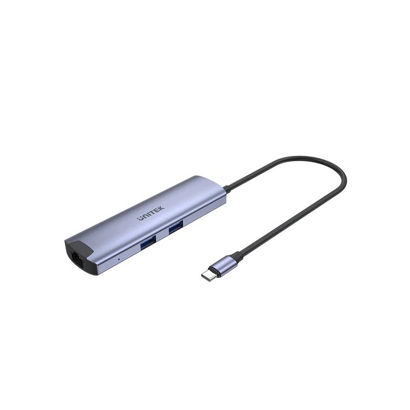 Unitek USB-C Hub - H1112F - USB3.0 HDMI GB PD100W — Buy in Cyprus with Fast Delivery