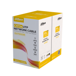 Dahua CAT5e OFC Cable - PFM920-5EU - 305m 0.50mm Outdoor Black — Buy in Cyprus with Fast Delivery