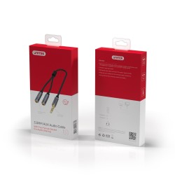 Unitek Headphone Splitter Cable - Y-C956ABK - 3.5mm Headphone Splitter Cable 0.2m — Buy in Cyprus with Fast Delivery