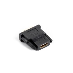 Lanberg HDMI(F) to DVI-D(M)(18+1) Single Link Adapter - AD-0013-BK - HDMI(F) to DVI-D(M)(18+1) Single Link Adapter
