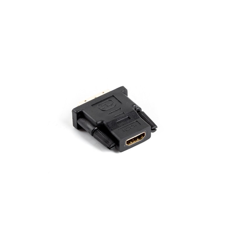 Lanberg HDMI(F) to DVI-D(M)(18+1) Single Link Adapter - AD-0013-BK - HDMI(F) to DVI-D(M)(18+1) Single Link Adapter