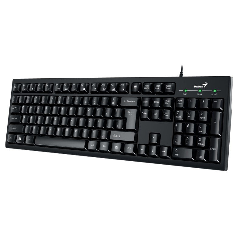 Genius Wired Smart Keyboard (English) - KB-100 - Wired, Smart Keyboard, English — Buy in Cyprus with Fast Delivery