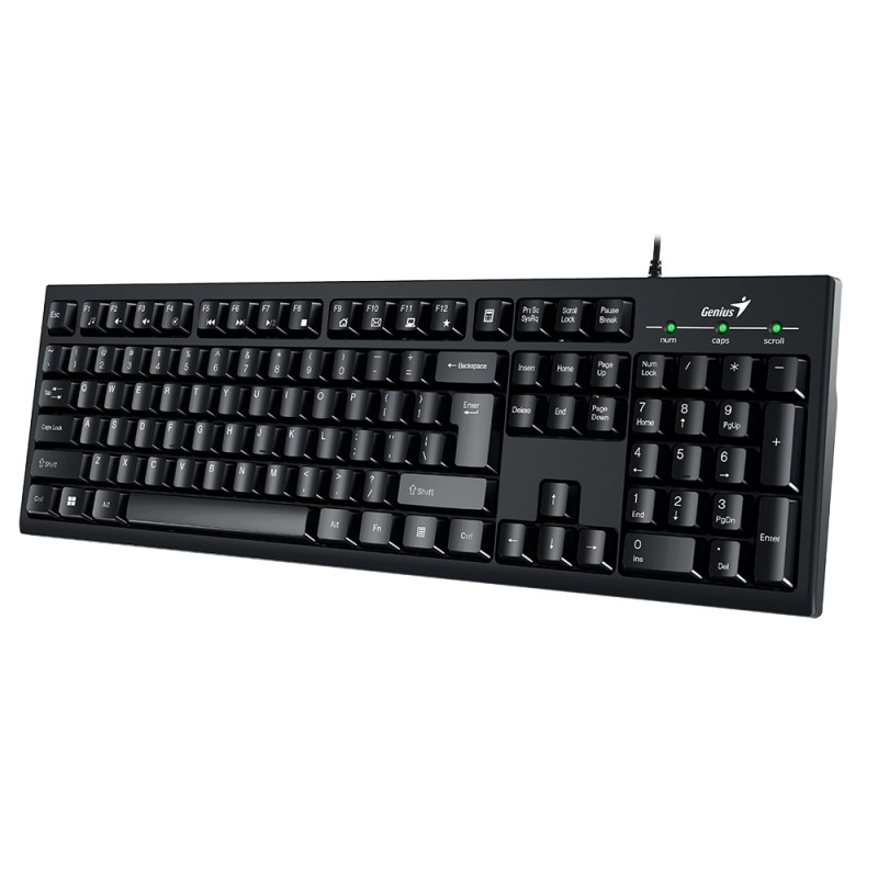 Genius Wired Smart Keyboard (English) - KB-100 - Wired, Smart Keyboard, English — Buy in Cyprus with Fast Delivery
