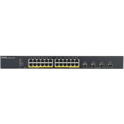 Zyxel Switch PoE Gigabit Managed Cloud L3 Lite - XGS1935-28HP - 24PoE + 4SFP+ 375W — Buy in Cyprus with Fast Delivery