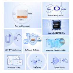 Sonoff WiFi Smart Switch - MINI R4 - WiFi — Buy in Cyprus with Fast Delivery