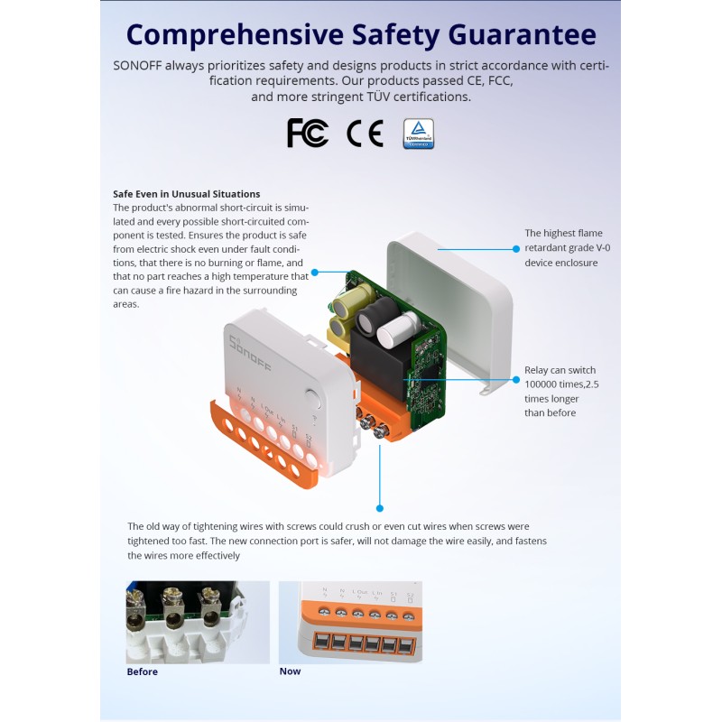 Sonoff WiFi Smart Switch - MINI R4 - WiFi — Buy in Cyprus with Fast Delivery