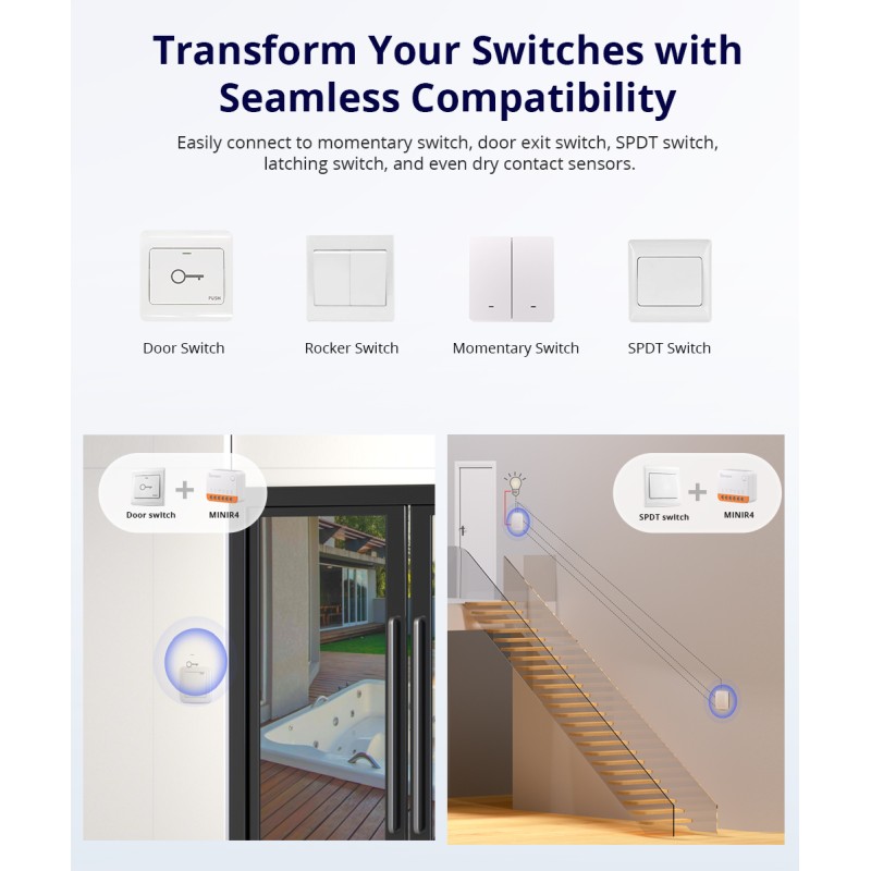 Sonoff WiFi Smart Switch - MINI R4 - WiFi — Buy in Cyprus with Fast Delivery