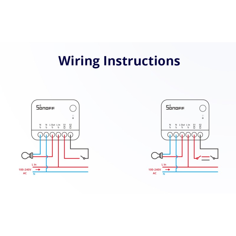 Sonoff WiFi Smart Switch - MINI R4 - WiFi — Buy in Cyprus with Fast Delivery