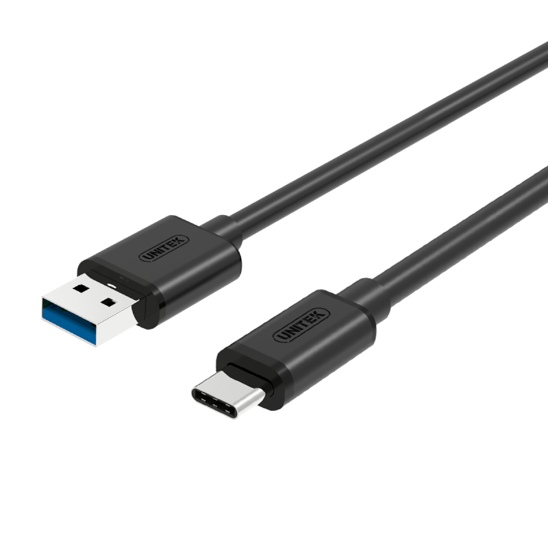 Unitek USB-A to Type C 3.1 Cable 1.0m - Y-C474BK - USB-A to Type C 3.1 Cable 1.0m — Buy in Cyprus with Fast Delivery