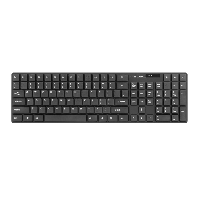 Natec Stingray Wireless Keyboard & Mouse Combo - Black — Buy in Cyprus with Fast Delivery
