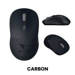 Alcatroz Mouse Wireless & BT Recharg Silent - AIRMOUSE DUO 6 - Black (2025) — Buy in Cyprus with Fast Delivery