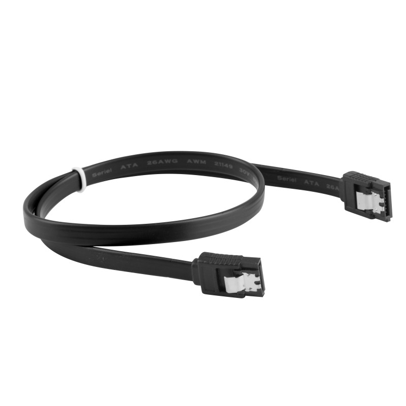 Lanberg SATA III Cable - 70cm Black — Buy in Cyprus with Fast Delivery