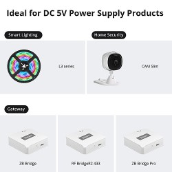 Sonoff 5V USB Power Adapter - 5V USB Power Adapter — Buy in Cyprus with Fast Delivery
