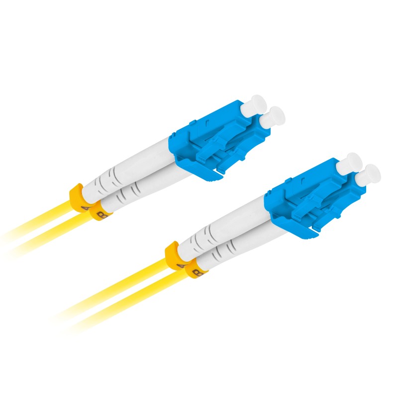 Lanberg Fiber Optic Patch Cord - SM LC UPC-LC UPC Duplex LSZH 1.0m — Buy in Cyprus with Fast Delivery