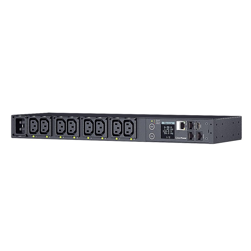 CyberPower PDU - PDU41005 - 8 Outlets 16A Remote Managing & Switching — Buy in Cyprus with Fast Delivery